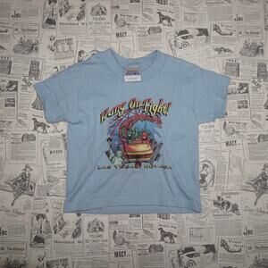 XS - Vintage Y2K rollercoaster Las Vegas 00s souvenir tshirt